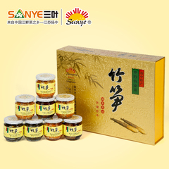 鎮(zhèn)江特產(chǎn)三葉咸秧草腌制開胃即食咸菜 竹筍絲禮盒120gx8下飯
